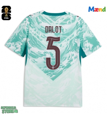 Portugal Diogo Dalot #5 Replika Udebanetrøje VM 2026 Kortærmet